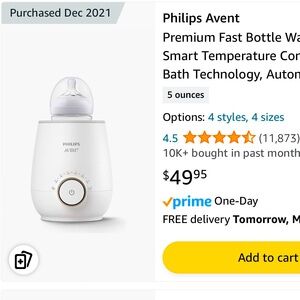 Used like new bottle warmer!